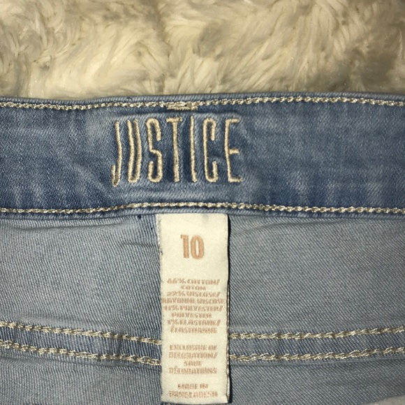 Girls Justice denim shorts - Picture 3 of 3